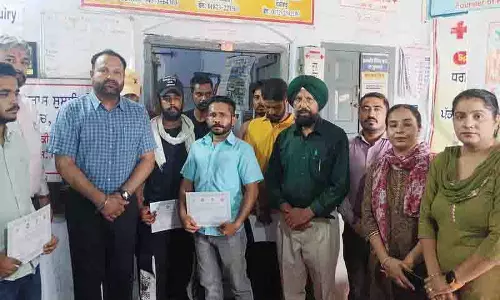 Jalandhar: रेड क्रॉस केंद्र में 5 दिवसीय प्रशिक्षण कार्यक्रम समाप्त Jalandhar: रेड क्रॉस केंद्र में 5 दिवसीय प्रशिक्षण कार्यक्रम समाप्त