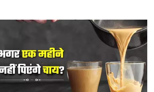 morning की चाय की आदत है? जानिए एक महीने तक न पीने से शरीर में क्या बदलाव आते हैं morning की चाय की आदत है? जानिए एक महीने तक न पीने से शरीर में क्या बदलाव आते हैं