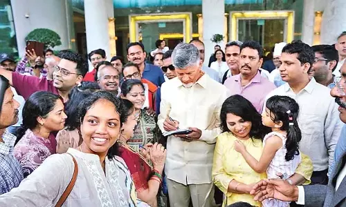 अपनी चार दिवसीय सिंगापुर यात्रा के दौरान 26 कार्यक्रमों में भाग लिया : CM Naidu