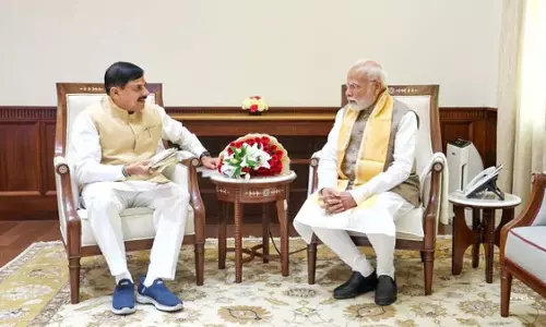 MP : मुख्यमंत्री ने पीएम मोदी, केंद्रीय गृह मंत्री अमित शाह से मुलाकात की