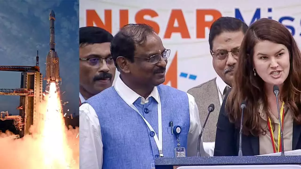 Andhra: भारत-अमेरिका अंतरिक्ष सहयोग ने निसार की सफलता के साथ उड़ान भरी Andhra: भारत-अमेरिका अंतरिक्ष सहयोग ने निसार की सफलता के साथ उड़ान भरी
