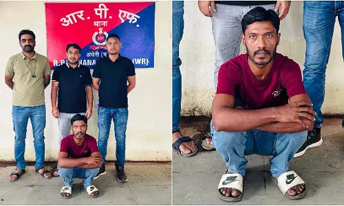 सीसीटीवी के जरिए पश्चिम रेलवे आरपीएफ ने पकड़ा 47 वर्षीय मोबाइल चोर