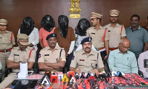 Ramagundam में साइबर धोखाधड़ी के मामले में 262 सिम कार्ड के साथ 4 लोग गिरफ्तार