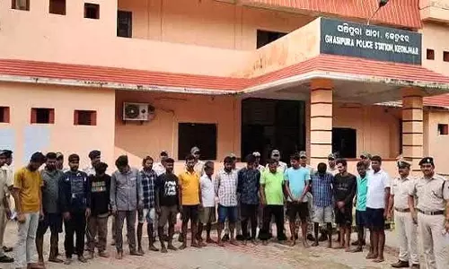 क्योंझर में 212 ग्राम ब्राउन शुगर जब्त, 21 लोग गिरफ्तार