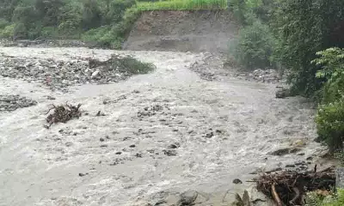 Shimla के एक गांव में बादल फटने से भारी तबाही, पुल और फसलें बह गईं