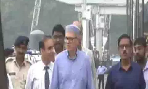 गुजरात: जेके CM उमर अब्दुल्ला ने केवडिया में सरदार सरोवर बांध का दौरा किया गुजरात: जेके CM उमर अब्दुल्ला ने केवडिया में सरदार सरोवर बांध का दौरा किया