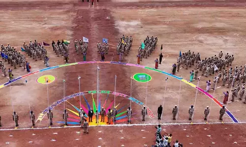 Warangal में दूसरी तेलंगाना पुलिस ड्यूटी मीट शुरू Warangal में दूसरी तेलंगाना पुलिस ड्यूटी मीट शुरू