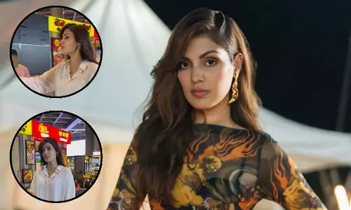 मुंबई एयरपोर्ट पर पपराज़ी से चिढ़ गईं रिया चक्रवर्ती