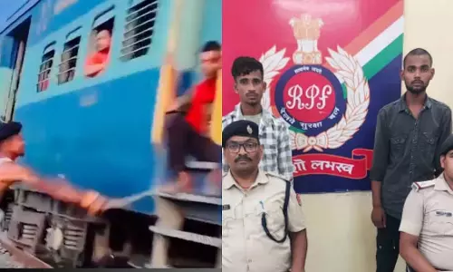 यात्रियों की जान से खेला, ट्रेन में रील बनाने के चक्कर में किया हमला यात्रियों की जान से खेला, ट्रेन में रील बनाने के चक्कर में किया हमला