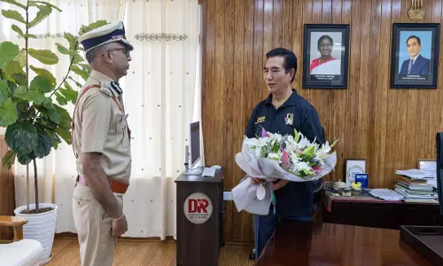 Mizoram: नवनियुक्त DGP शरद अग्रवाल ने सीएम लालदुहोमा से की मुलाकात
