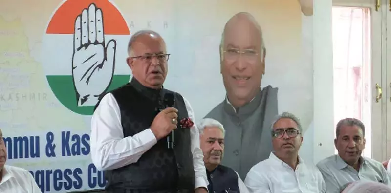 ‘हमारी रियासत हमारा हक’: कांग्रेस करेगी राज्य दर्जा वापसी अभियान तेज – कर्रा ‘हमारी रियासत हमारा हक’: कांग्रेस करेगी राज्य दर्जा वापसी अभियान तेज – कर्रा