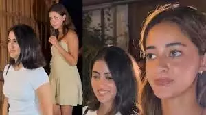 डिनर डेट पर गईं अनन्या-नव्या, पापा ने कहा ‘BFF Goals’ डिनर डेट पर गईं अनन्या-नव्या, पापा ने कहा ‘BFF Goals’