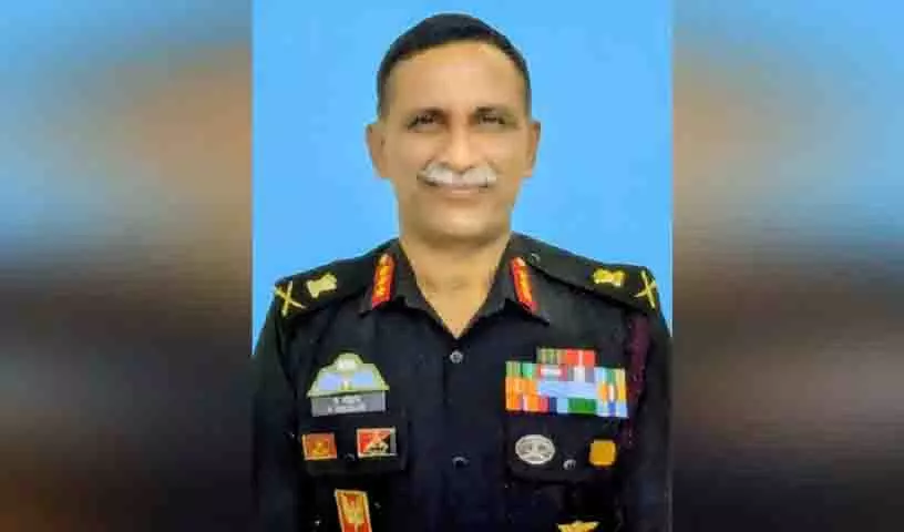 लेफ्टिनेंट जनरल वी श्रीहरि ने दक्षिण भारत क्षेत्र के GOC का पदभार संभाला लेफ्टिनेंट जनरल वी श्रीहरि ने दक्षिण भारत क्षेत्र के GOC का पदभार संभाला