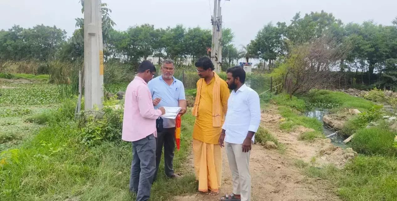 KVSPC की शिकायत के बाद भद्रकाली झील का सर्वेक्षण किया KVSPC की शिकायत के बाद भद्रकाली झील का सर्वेक्षण किया