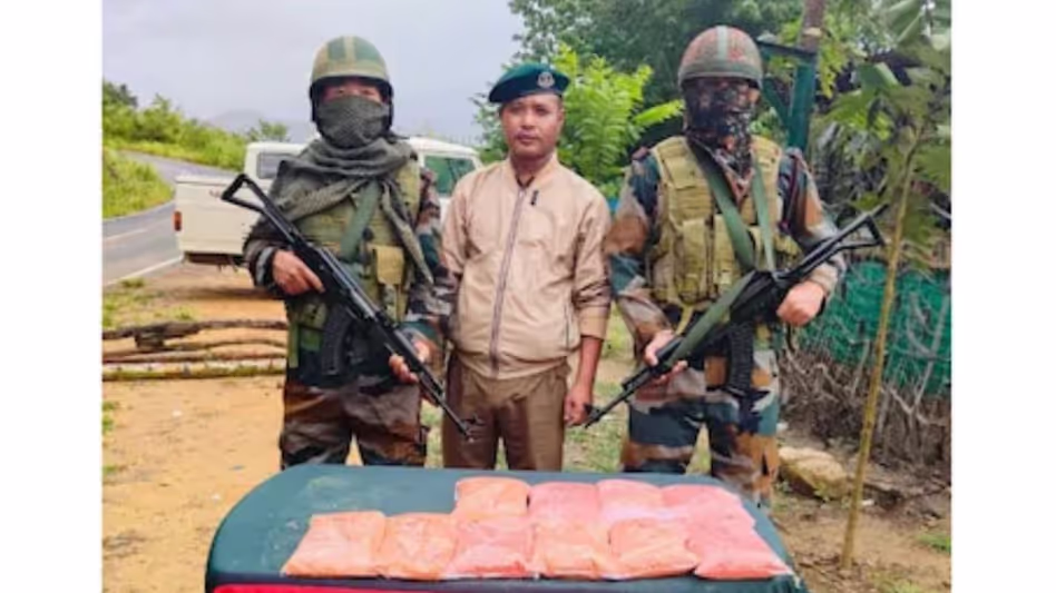 Mizoram: चम्फाई में 33 करोड़ रुपये की मेथ टैबलेट जब्त Mizoram: चम्फाई में 33 करोड़ रुपये की मेथ टैबलेट जब्त