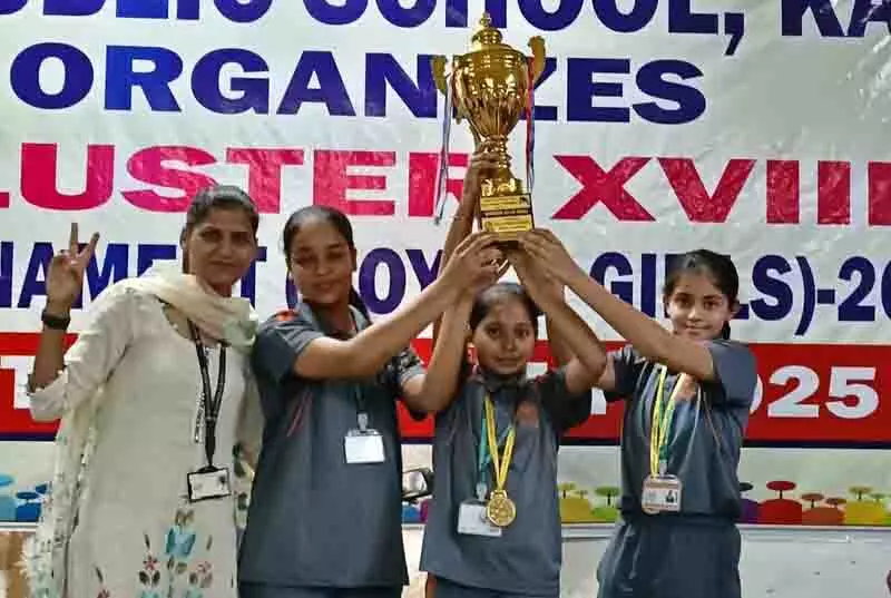 CBSE अंडर-14 टेबल टेनिस टूर्नामेंट में लुधियाना के लिए तीन लड़कियों ने जीते पदक CBSE अंडर-14 टेबल टेनिस टूर्नामेंट में लुधियाना के लिए तीन लड़कियों ने जीते पदक