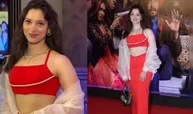 लाल को-ऑर्ड सेट में तमन्ना भाटिया का स्टाइलिश एथलीज़र एक्सपेरिमेंट लाल को-ऑर्ड सेट में तमन्ना भाटिया का स्टाइलिश एथलीज़र एक्सपेरिमेंट