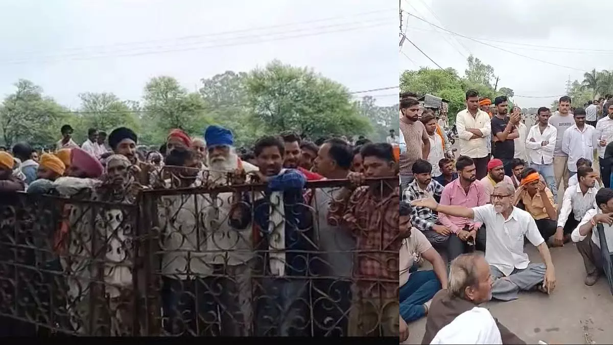 दो दिन की बारिश से रुका वितरण फिर शुरू, यूरिया पाने उमड़े किसान दो दिन की बारिश से रुका वितरण फिर शुरू, यूरिया पाने उमड़े किसान