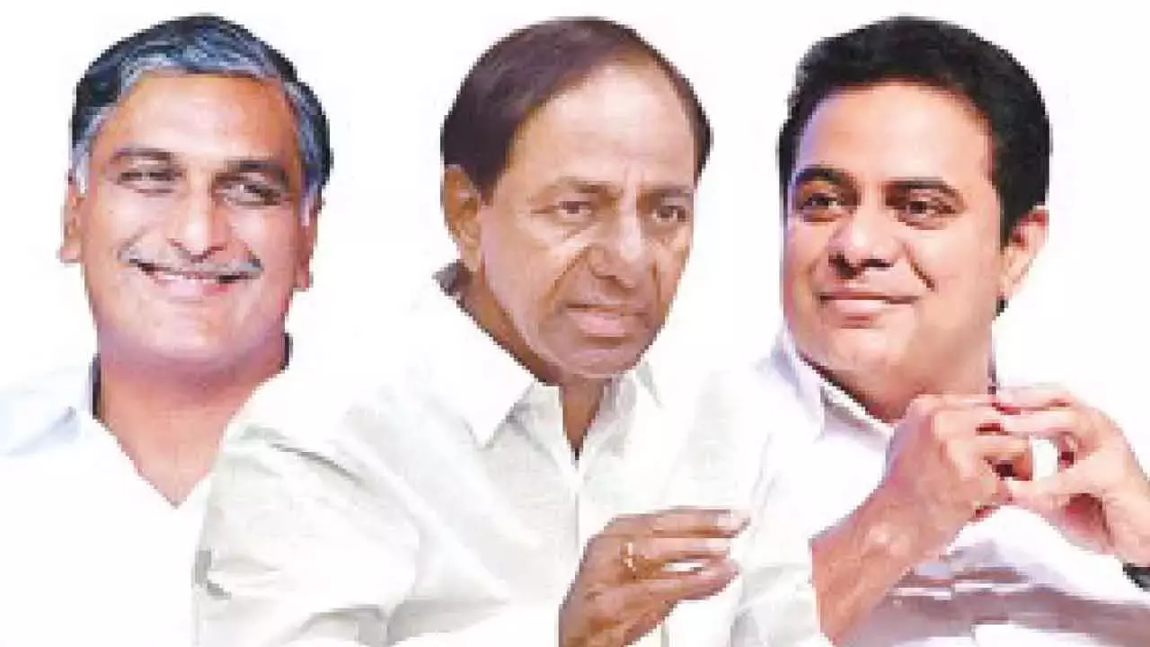 BRS  नेता प्रमुख मुद्दों पर विचार-विमर्श के लिए बैठक में शामिल हुए