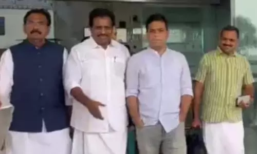 रायपुर में प्रदर्शन करने पहुंचे केरल के सांसद, ननों की गिरफ्तारी का विरोध