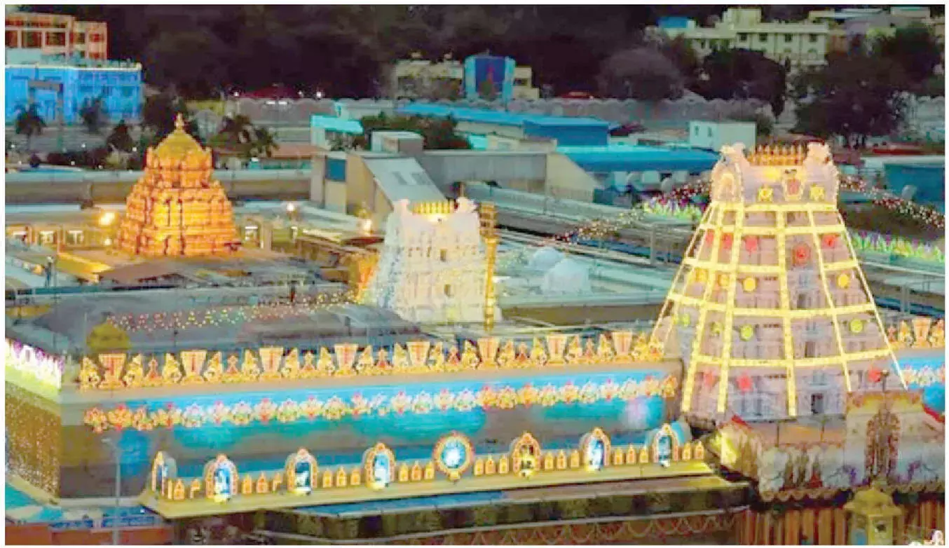 TTD ने तिरुमला में फिल्मांकन के खिलाफ चेतावनी दी TTD ने तिरुमला में फिल्मांकन के खिलाफ चेतावनी दी
