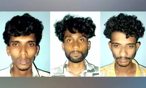 MDMA के साथ तीन गिरफ्तार
