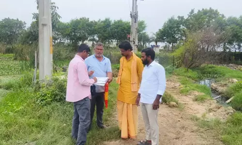 KVSPC की शिकायत के बाद भद्रकाली झील का सर्वेक्षण किया KVSPC की शिकायत के बाद भद्रकाली झील का सर्वेक्षण किया