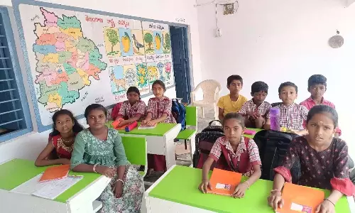 Rajanna सिरसिला जिले में सरकारी स्कूलों में गुणवत्ता बढ़ाने से दाखिले बढ़े