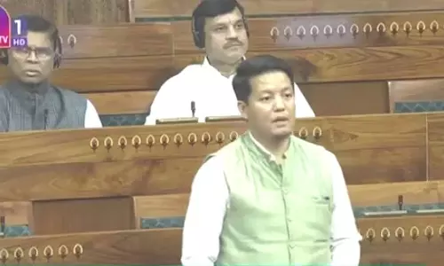 Sikkim : इंद्रा हंग ने संसद में एलटी सीटों की मांग दोहराई