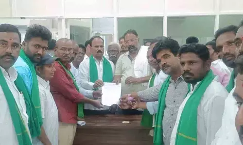 कोडंगल लिफ्ट सिंचाई भूमि के विस्थापित लोगों को मुआवजा प्रदान करने हेतु मंत्री जी से अनुरोध