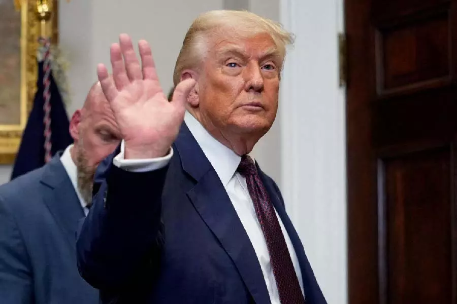 Donald Trump के टैरिफ की मनमौजी नीति पर संपादकीय Donald Trump के टैरिफ की मनमौजी नीति पर संपादकीय