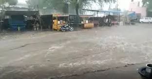 Ajmer जिले में झमाझम बारिश, मौसम हुआ सुहावना Ajmer जिले में झमाझम बारिश, मौसम हुआ सुहावना