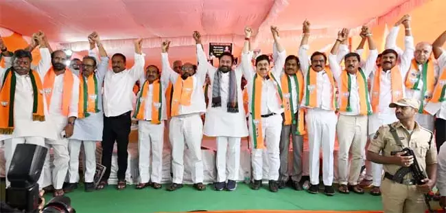 रेवंत रेड्डी दिल्ली में झूठा प्रचार कर रहे हैं: केंद्रीय मंत्री रेवंत रेड्डी दिल्ली में झूठा प्रचार कर रहे हैं: केंद्रीय मंत्री