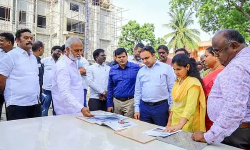 Tamil Nadu: मंत्री शेखर बाबू ने तिरु.वी.के. का निरीक्षण किया Tamil Nadu: मंत्री शेखर बाबू ने तिरु.वी.के. का निरीक्षण किया