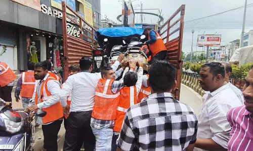 Indore : यातायात नियंत्रण अभियान में 48 दोपहिया वाहन जब्त