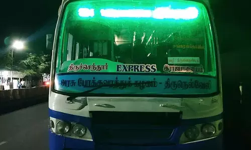 Tamil Nadu : नशे में धुत ड्राइवर चला रहा था सरकारी बस पलायमकोट्टई में दहशत