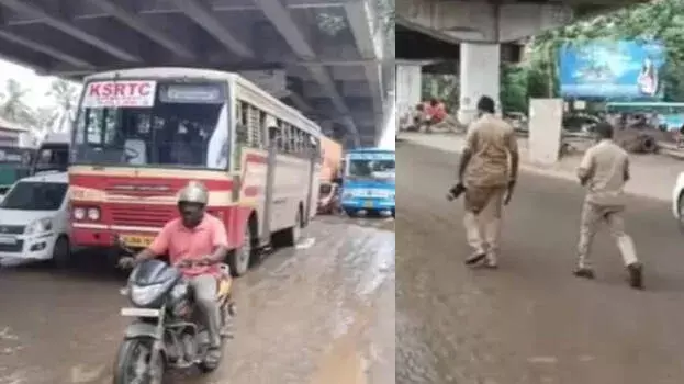 Kerala: सड़क पर खड़ी छोड़ दी बस, चालक और कंडक्टर बिना सूचना चले गए Kerala: सड़क पर खड़ी छोड़ दी बस, चालक और कंडक्टर बिना सूचना चले गए