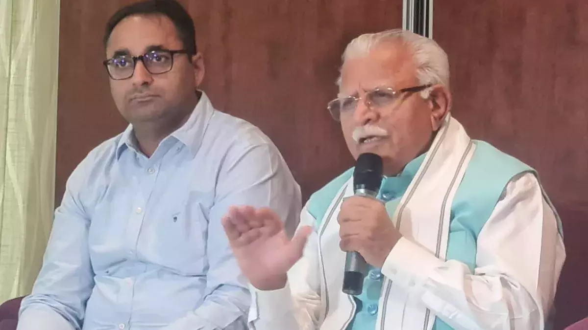 Gurugram: कांग्रेस को चुनाव नतीजों पर ही ऐतराज है: मनोहर लाल Gurugram: कांग्रेस को चुनाव नतीजों पर ही ऐतराज है: मनोहर लाल