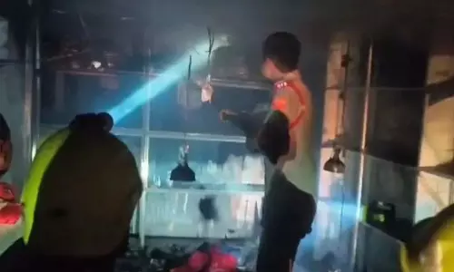 मयूरभंज में साड़ी की दुकान में भीषण आग, 70 लाख का नुकसान