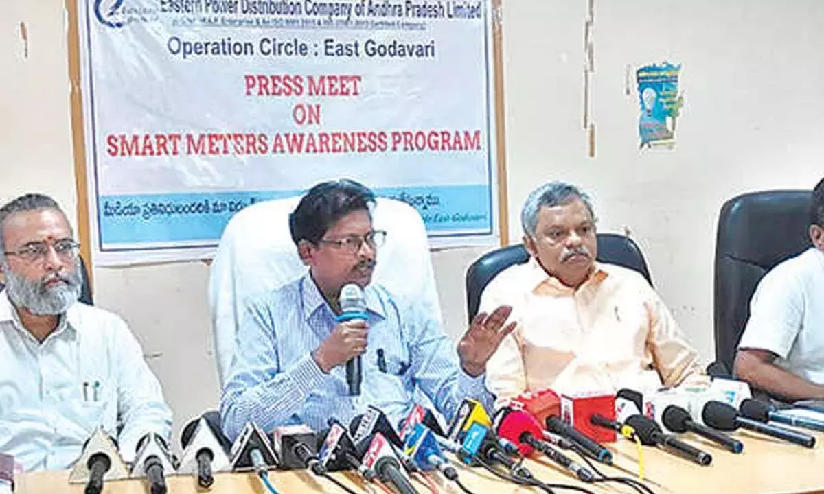 Andhra: ईजी जिले में 44,646 स्मार्ट मीटर लगाए गए