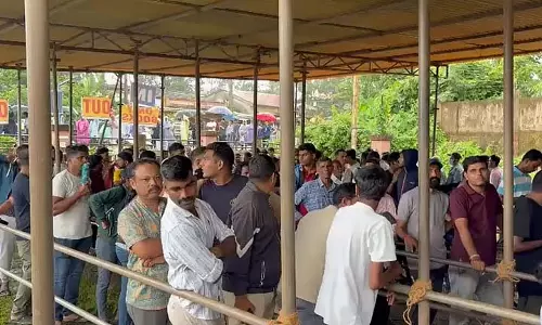 Quepem सार्वजनिक गणेश उत्सव लॉटरी के लिए भारी भीड़ उमड़ी