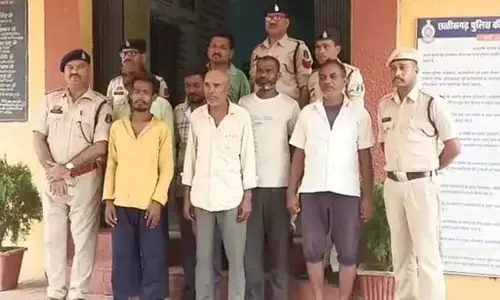 धमतरी में गौ-तस्करी करते सात आरोपी गिरफ्तार, तीन ग्राम पंचायत सदस्य भी शामिल