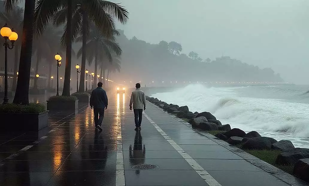 मुंबई में बारिश: IMD ने आज हल्की से मध्यम बारिश का अनुमान जताया मुंबई में बारिश: IMD ने आज हल्की से मध्यम बारिश का अनुमान जताया