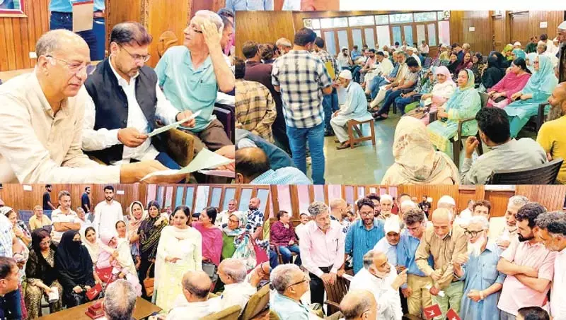 नासिर असलम, सतीश शर्मा ने नवा-ए-सुबहा में सार्वजनिक प्रतिनिधिमंडलों से मुलाकात की नासिर असलम, सतीश शर्मा ने नवा-ए-सुबहा में सार्वजनिक प्रतिनिधिमंडलों से मुलाकात की