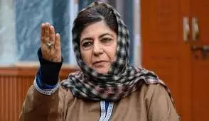 महबूबा ने BJP से J&K समाधान के लिए पीडीपी के गठबंधन एजेंडा का अध्ययन करने को कहा महबूबा ने BJP से J&K समाधान के लिए पीडीपी के गठबंधन एजेंडा का अध्ययन करने को कहा