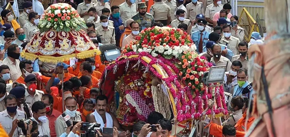श्रावण 2025: उज्जैन की चौथी महाकाल सवारी में MP पर्यटन थीम शामिल होगी श्रावण 2025: उज्जैन की चौथी महाकाल सवारी में MP पर्यटन थीम शामिल होगी