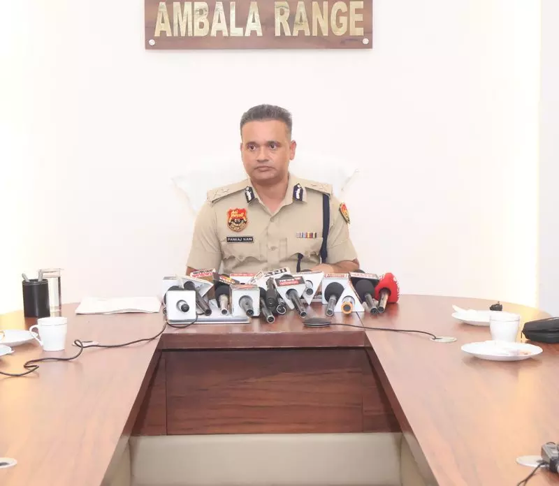 अंबाला रेंज में तीन महीने में जघन्य अपराधों में शामिल 75 लोग गिरफ्तार अंबाला रेंज में तीन महीने में जघन्य अपराधों में शामिल 75 लोग गिरफ्तार