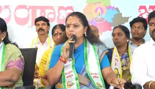 कविता ने BRS नेतृत्व की आलोचना की, साजिश का आरोप लगाया कविता ने BRS नेतृत्व की आलोचना की, साजिश का आरोप लगाया