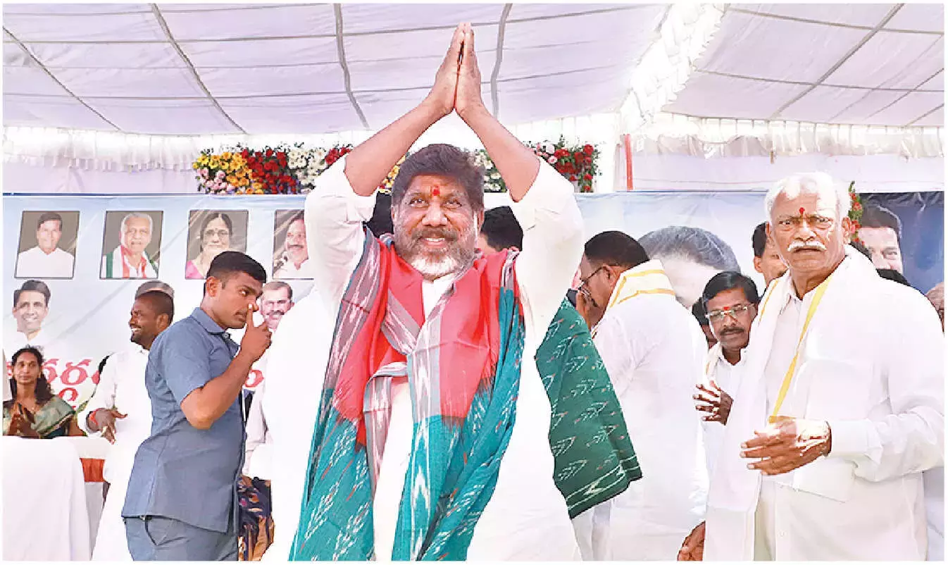 तेलंगाना के खिलाफ BRS, BJP की साजिश का पर्दाफाश करेंगे: भट्टी तेलंगाना के खिलाफ BRS, BJP की साजिश का पर्दाफाश करेंगे: भट्टी