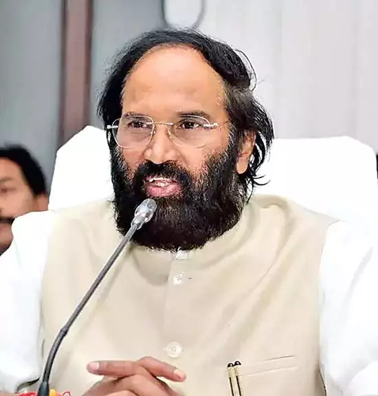 तेलंगाना बनकाचारला परियोजना के खिलाफ है: Minister Uttam तेलंगाना बनकाचारला परियोजना के खिलाफ है: Minister Uttam